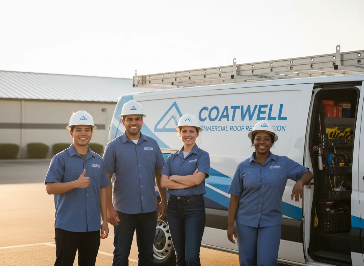 Commercial roof coating company in Glenwood, GA